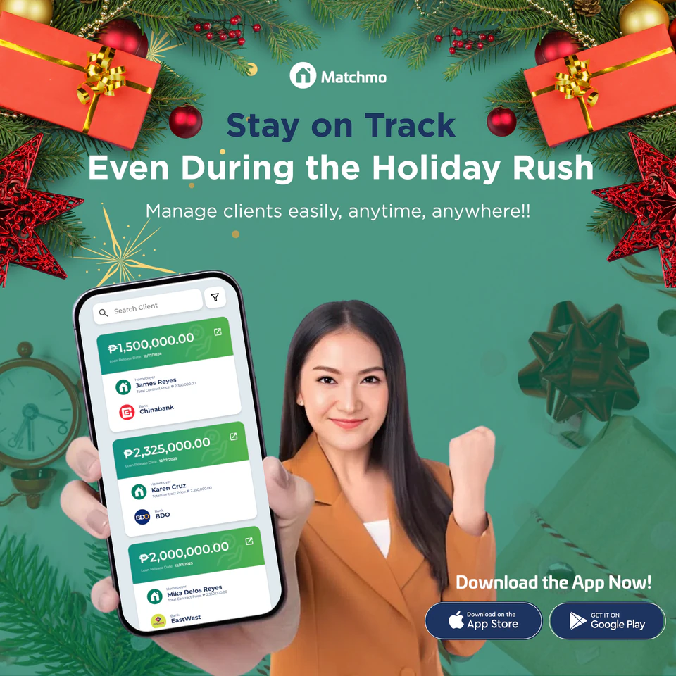 Matchmo holiday campaign social media design